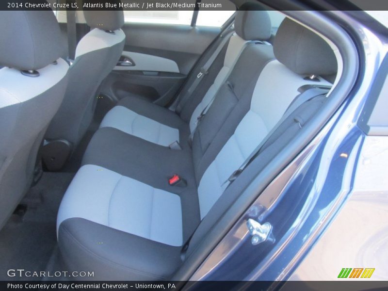 Atlantis Blue Metallic / Jet Black/Medium Titanium 2014 Chevrolet Cruze LS