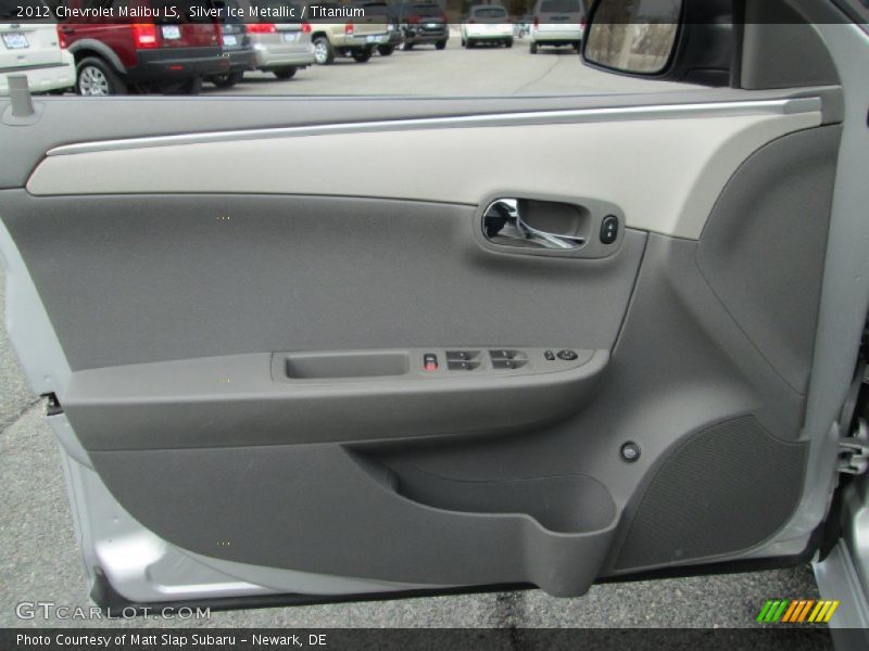 Silver Ice Metallic / Titanium 2012 Chevrolet Malibu LS