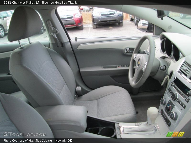 Silver Ice Metallic / Titanium 2012 Chevrolet Malibu LS