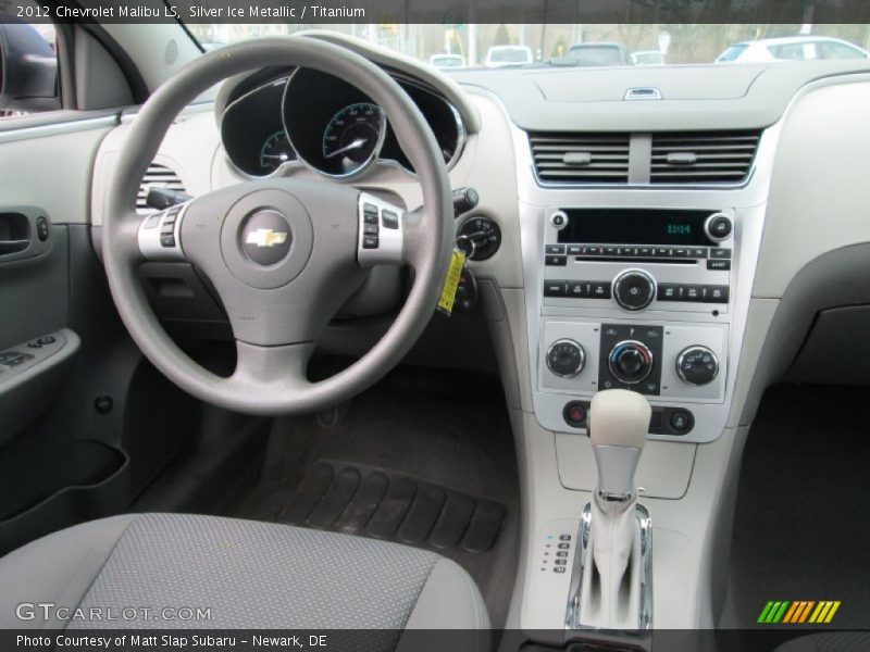 Silver Ice Metallic / Titanium 2012 Chevrolet Malibu LS