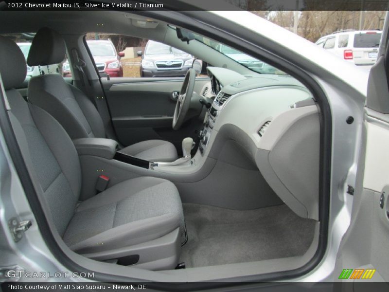 Silver Ice Metallic / Titanium 2012 Chevrolet Malibu LS
