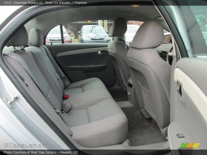 Silver Ice Metallic / Titanium 2012 Chevrolet Malibu LS