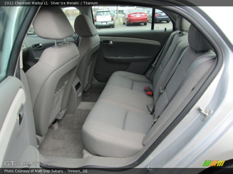 Silver Ice Metallic / Titanium 2012 Chevrolet Malibu LS