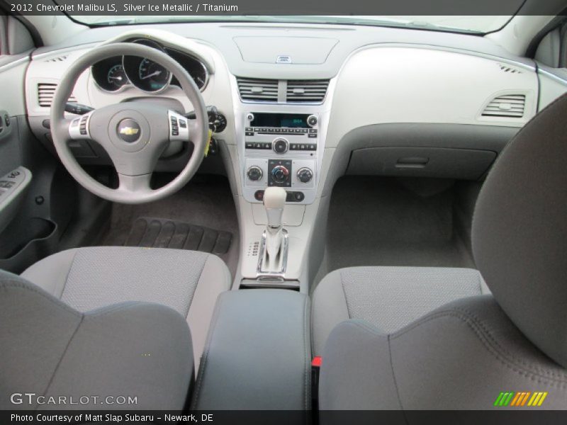 Silver Ice Metallic / Titanium 2012 Chevrolet Malibu LS