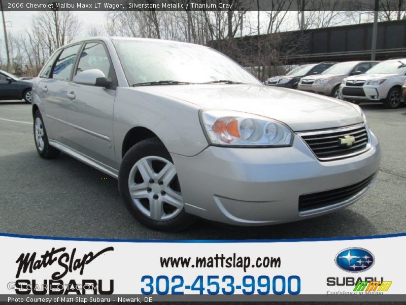 Silverstone Metallic / Titanium Gray 2006 Chevrolet Malibu Maxx LT Wagon