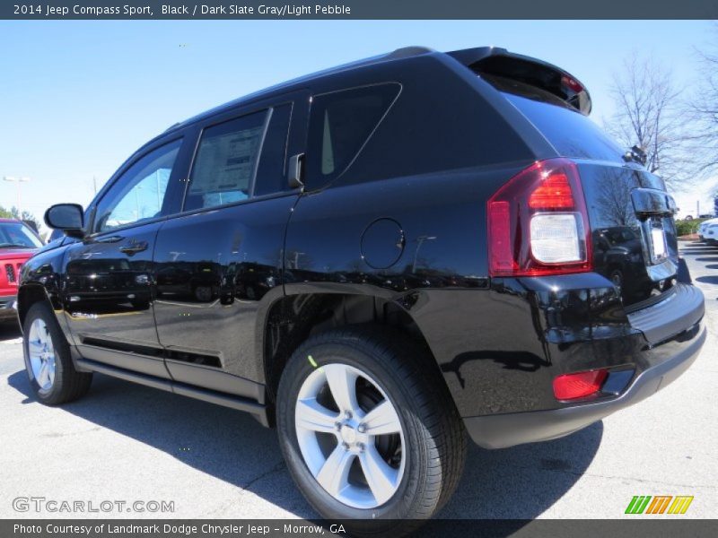 Black / Dark Slate Gray/Light Pebble 2014 Jeep Compass Sport