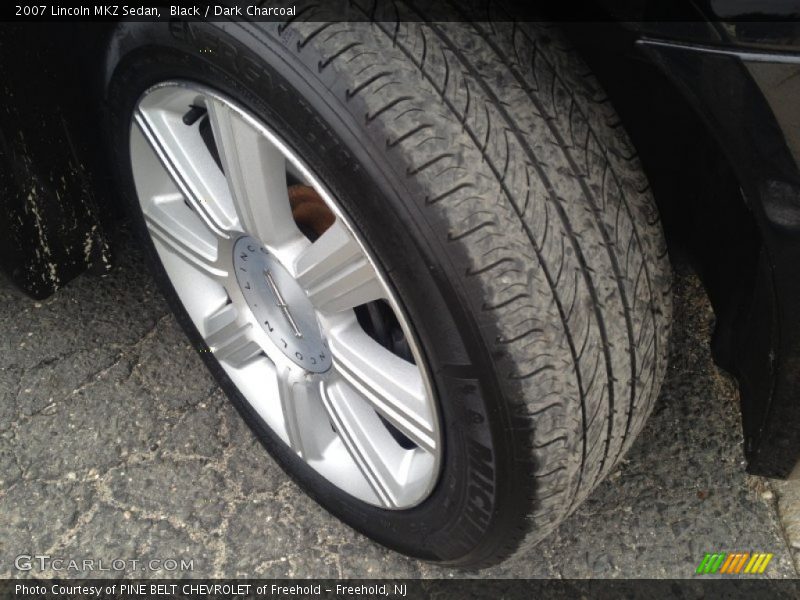 Black / Dark Charcoal 2007 Lincoln MKZ Sedan