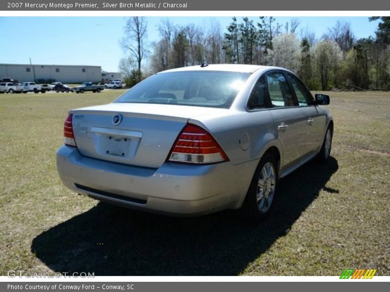 Silver Birch Metallic / Charcoal 2007 Mercury Montego Premier