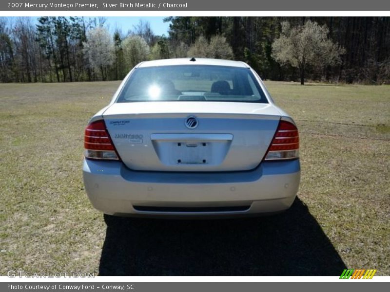Silver Birch Metallic / Charcoal 2007 Mercury Montego Premier