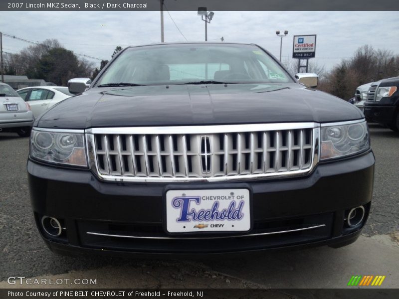 Black / Dark Charcoal 2007 Lincoln MKZ Sedan