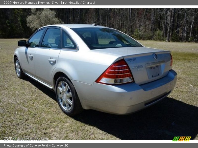 Silver Birch Metallic / Charcoal 2007 Mercury Montego Premier