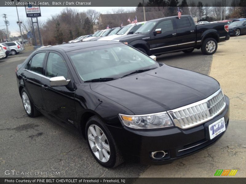 Black / Dark Charcoal 2007 Lincoln MKZ Sedan