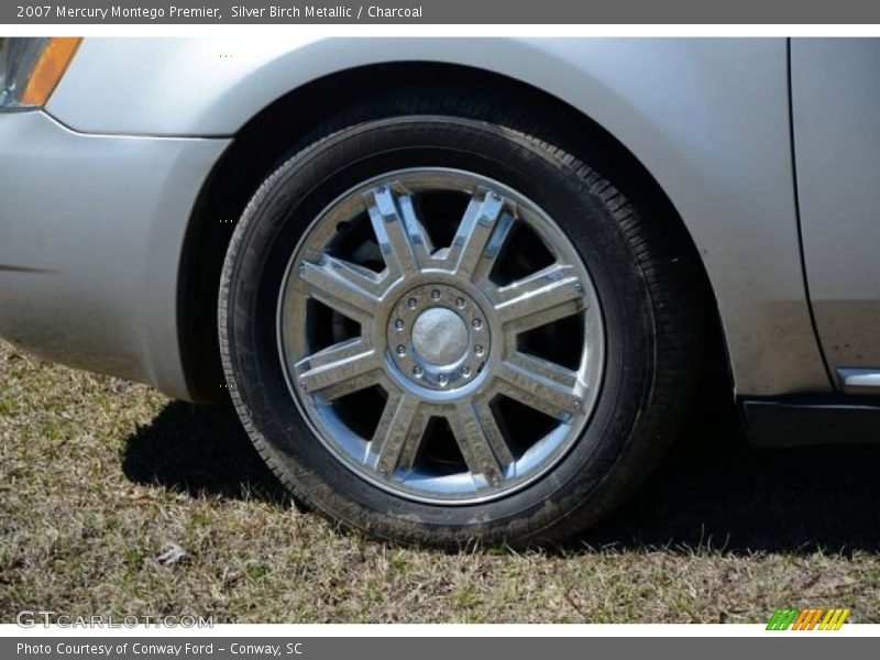 Silver Birch Metallic / Charcoal 2007 Mercury Montego Premier