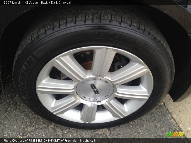 Black / Dark Charcoal 2007 Lincoln MKZ Sedan