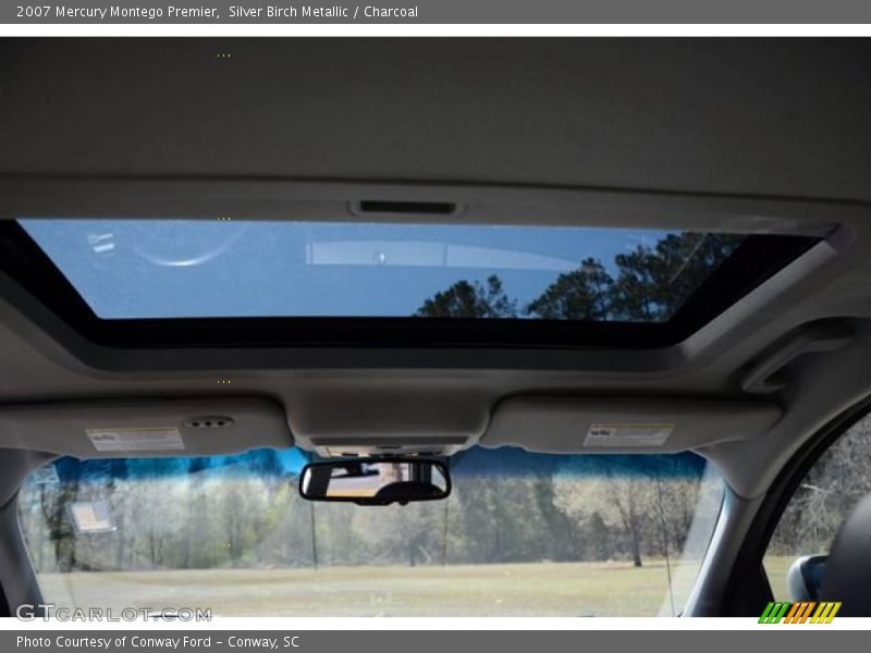 Silver Birch Metallic / Charcoal 2007 Mercury Montego Premier