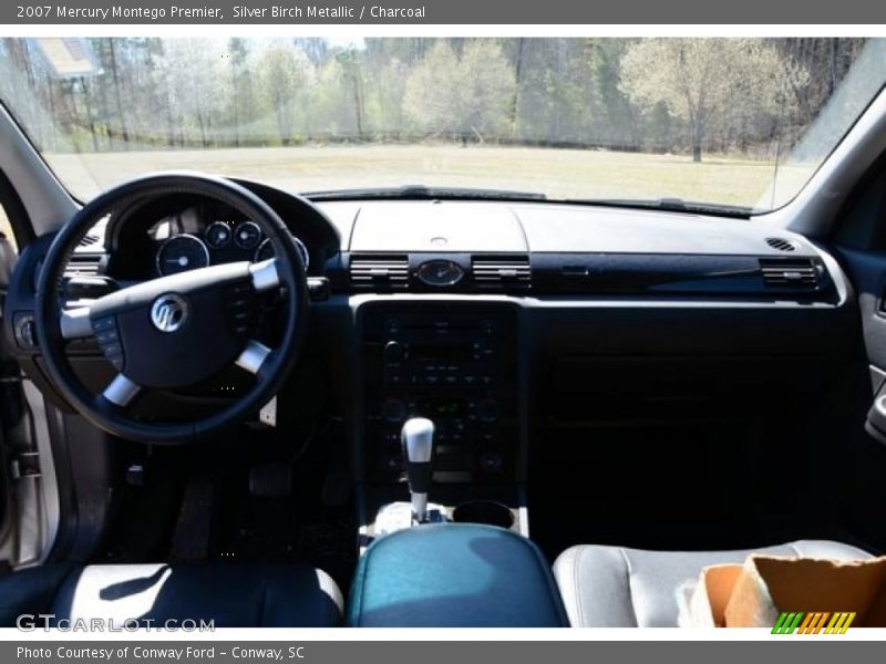 Silver Birch Metallic / Charcoal 2007 Mercury Montego Premier