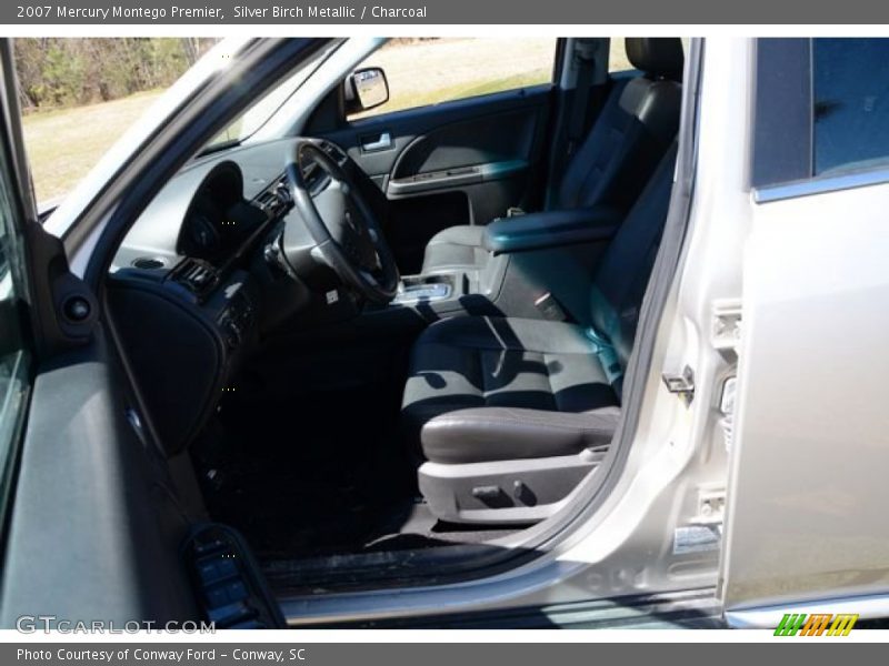 Silver Birch Metallic / Charcoal 2007 Mercury Montego Premier