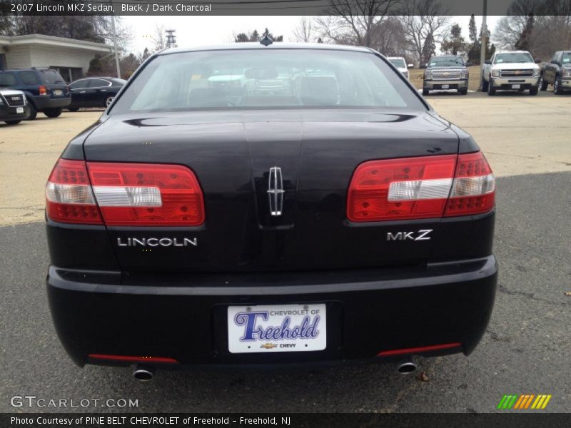 Black / Dark Charcoal 2007 Lincoln MKZ Sedan