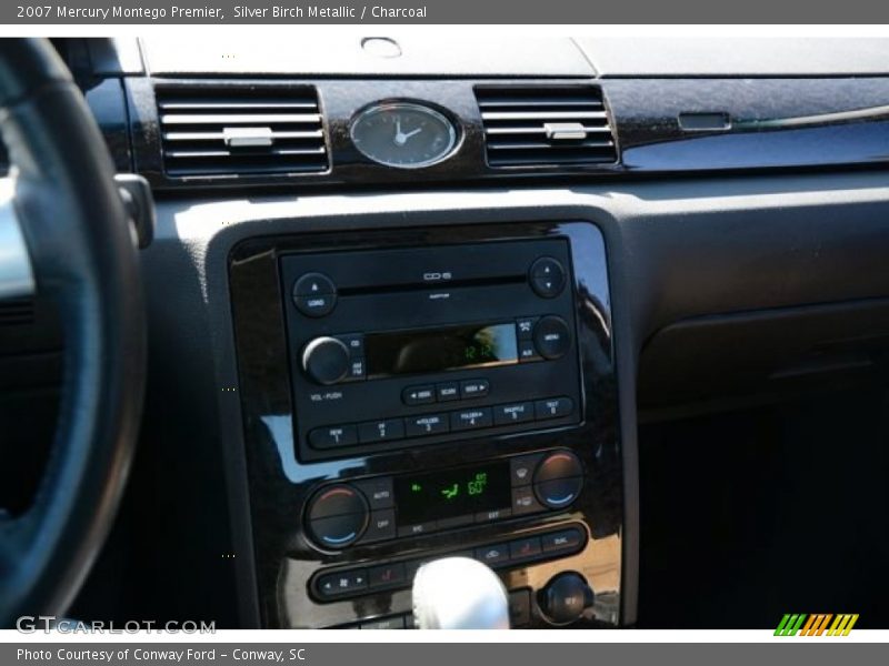 Silver Birch Metallic / Charcoal 2007 Mercury Montego Premier