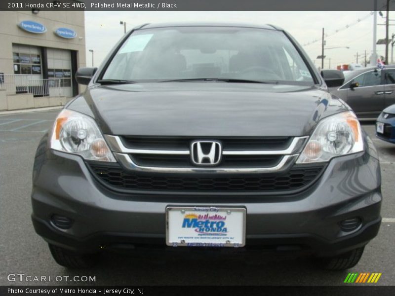 Polished Metal Metallic / Black 2011 Honda CR-V SE 4WD