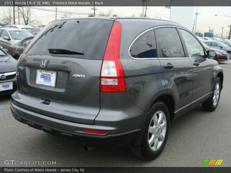 Polished Metal Metallic / Black 2011 Honda CR-V SE 4WD