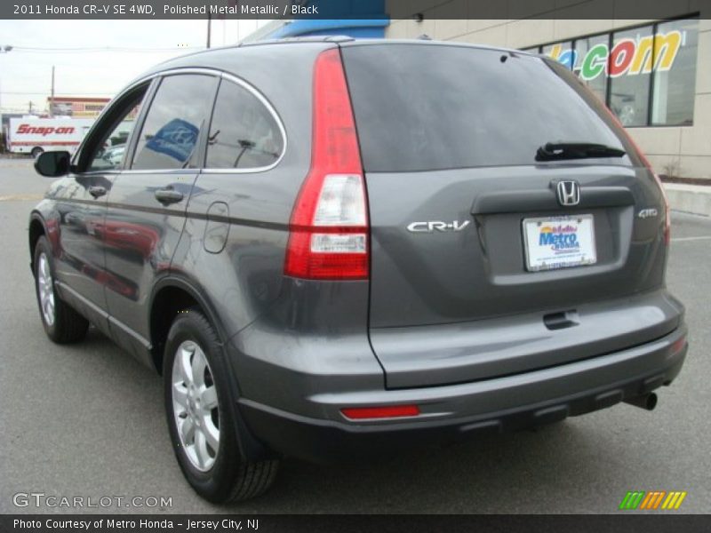 Polished Metal Metallic / Black 2011 Honda CR-V SE 4WD