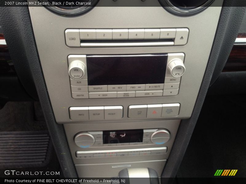 Black / Dark Charcoal 2007 Lincoln MKZ Sedan
