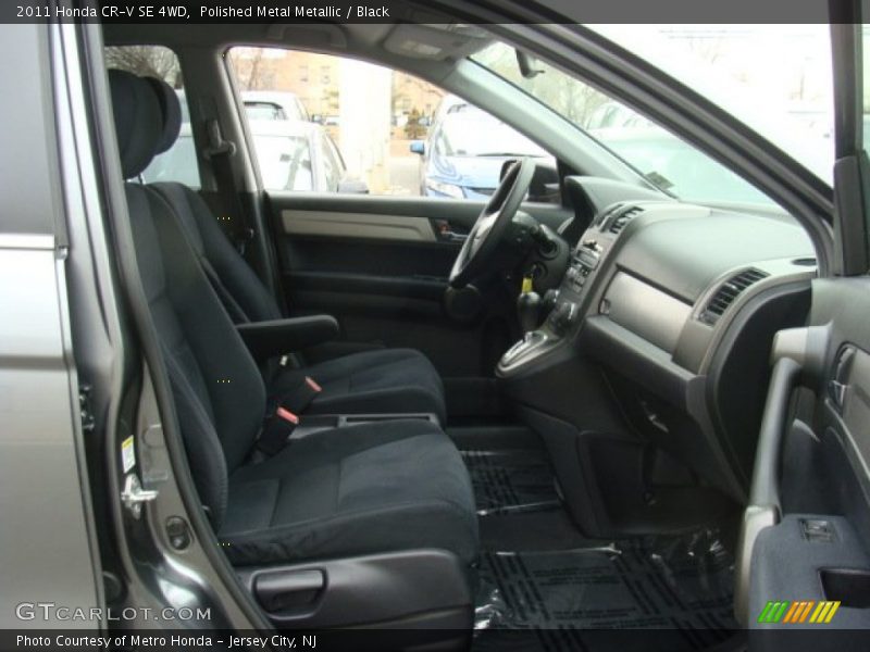 Polished Metal Metallic / Black 2011 Honda CR-V SE 4WD
