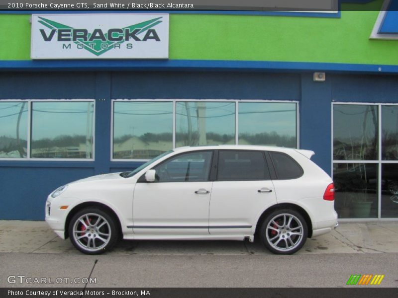 Sand White / Black/Black Alcantara 2010 Porsche Cayenne GTS