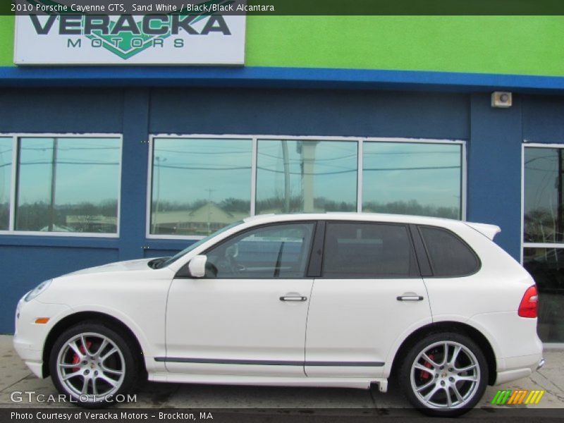 Sand White / Black/Black Alcantara 2010 Porsche Cayenne GTS