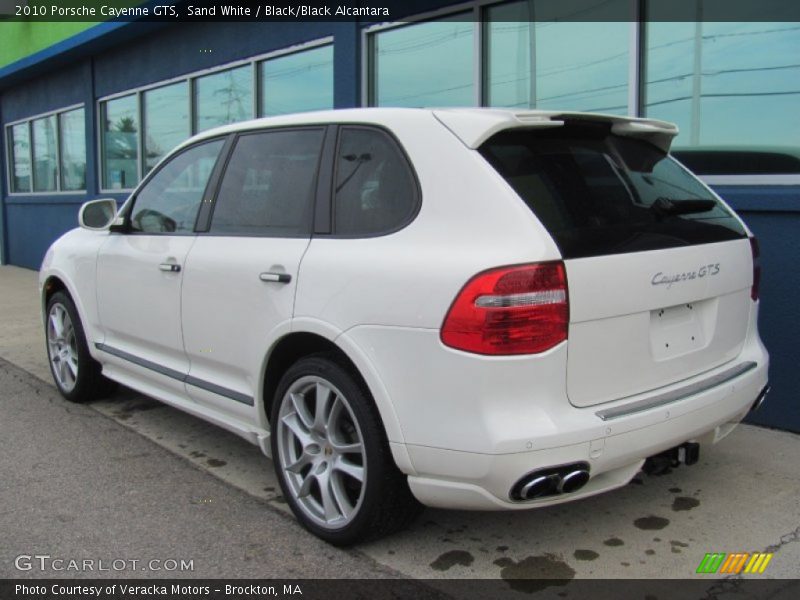 Sand White / Black/Black Alcantara 2010 Porsche Cayenne GTS