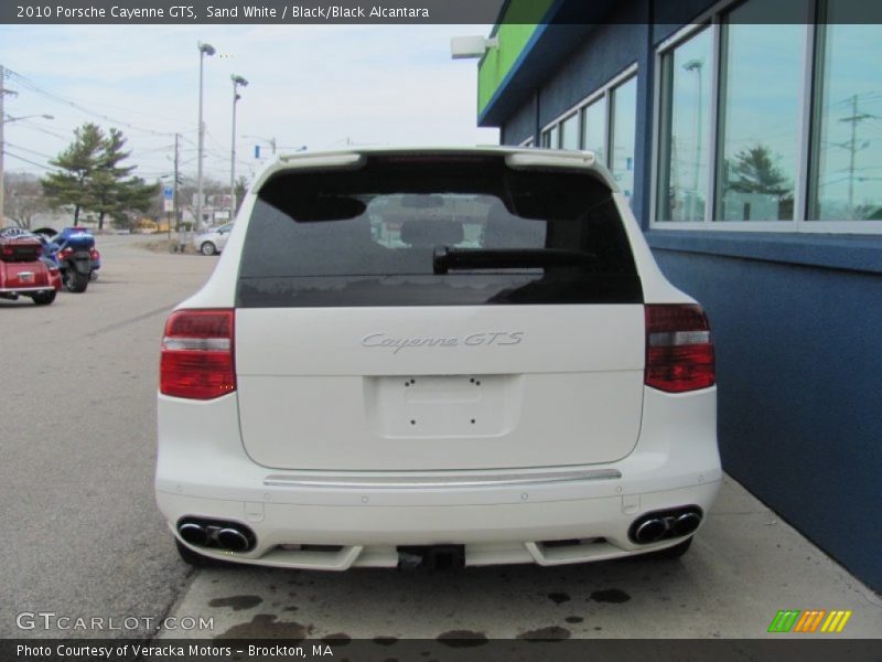 Sand White / Black/Black Alcantara 2010 Porsche Cayenne GTS