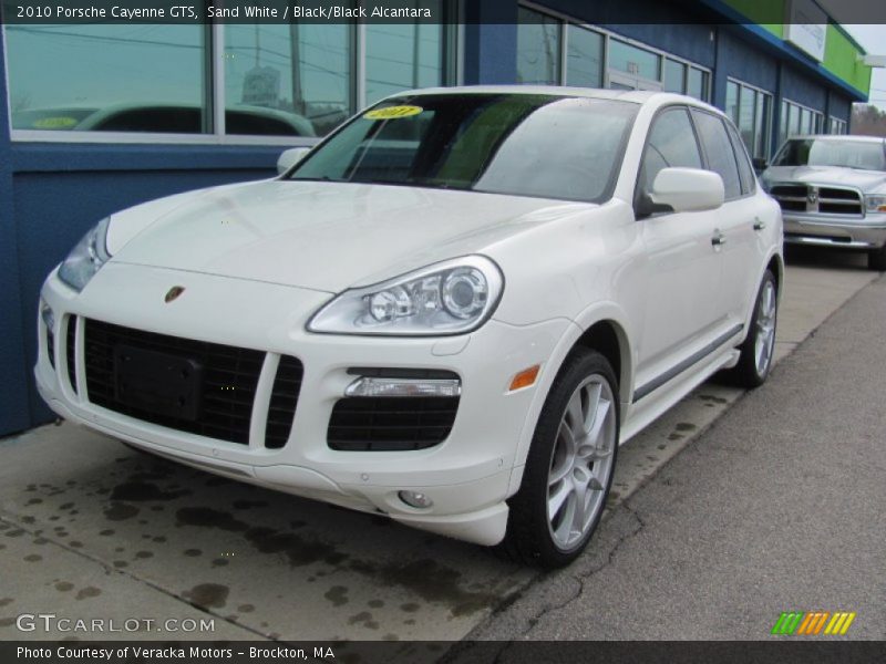 Sand White / Black/Black Alcantara 2010 Porsche Cayenne GTS