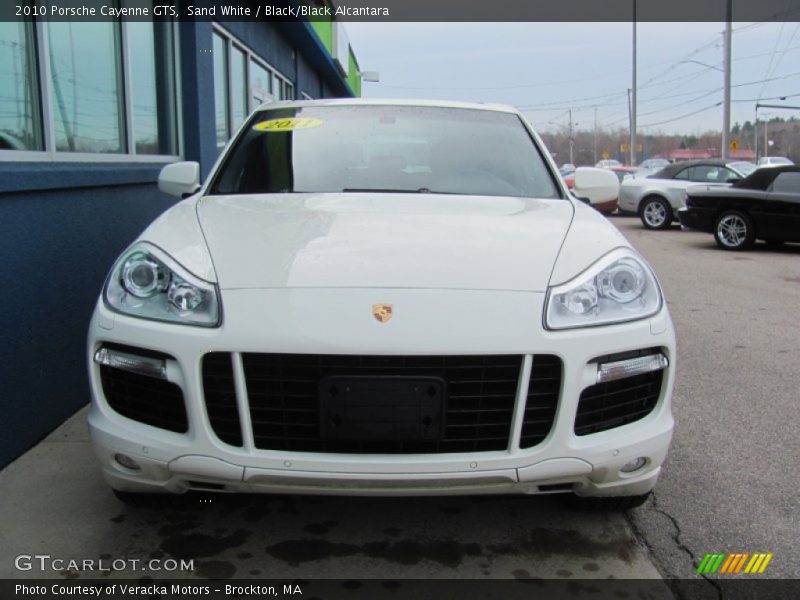 Sand White / Black/Black Alcantara 2010 Porsche Cayenne GTS