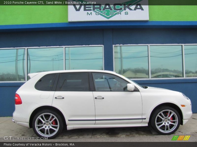 Sand White / Black/Black Alcantara 2010 Porsche Cayenne GTS