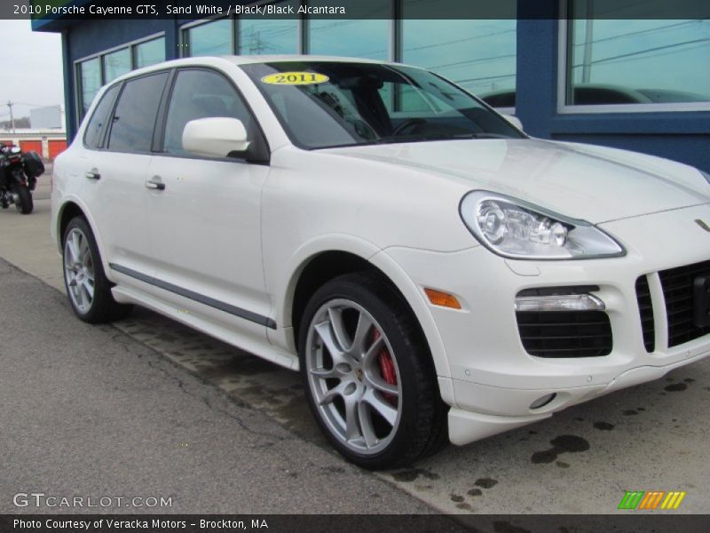 Sand White / Black/Black Alcantara 2010 Porsche Cayenne GTS