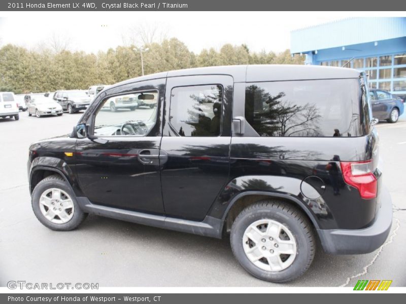 Crystal Black Pearl / Titanium 2011 Honda Element LX 4WD