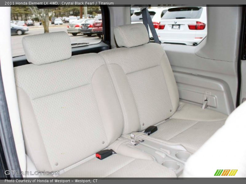 Crystal Black Pearl / Titanium 2011 Honda Element LX 4WD