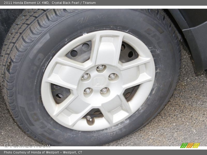 Crystal Black Pearl / Titanium 2011 Honda Element LX 4WD