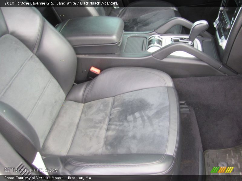 Sand White / Black/Black Alcantara 2010 Porsche Cayenne GTS