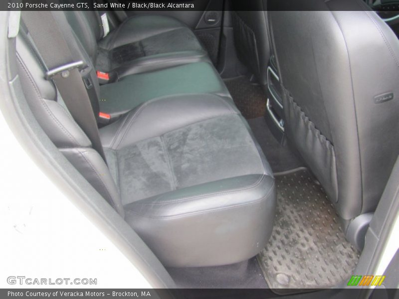 Sand White / Black/Black Alcantara 2010 Porsche Cayenne GTS
