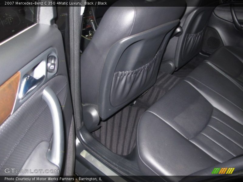 Black / Black 2007 Mercedes-Benz C 350 4Matic Luxury
