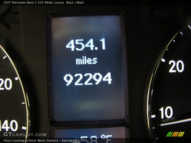Black / Black 2007 Mercedes-Benz C 350 4Matic Luxury
