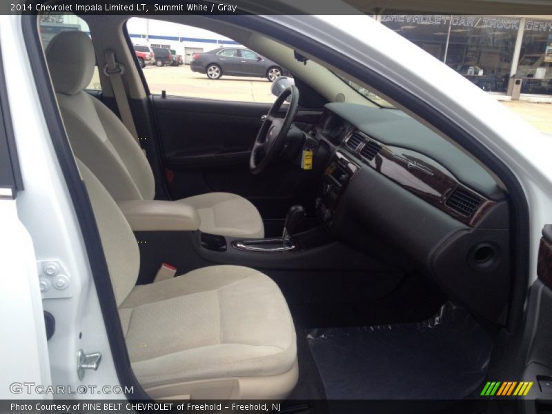 Summit White / Gray 2014 Chevrolet Impala Limited LT