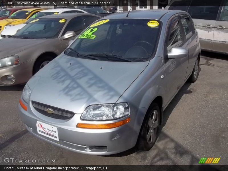 Cosmic Silver Metallic / Charcoal 2008 Chevrolet Aveo Aveo5 LS