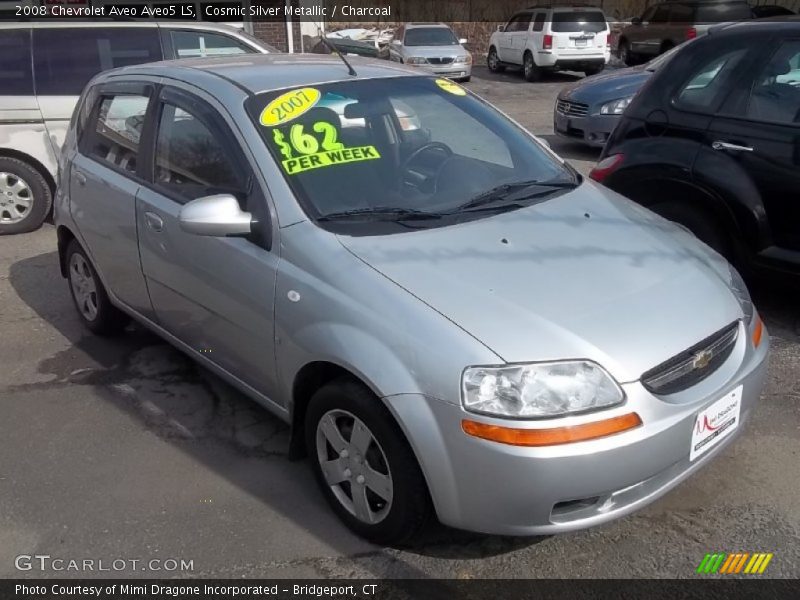 Cosmic Silver Metallic / Charcoal 2008 Chevrolet Aveo Aveo5 LS