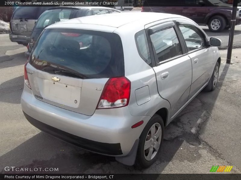 Cosmic Silver Metallic / Charcoal 2008 Chevrolet Aveo Aveo5 LS