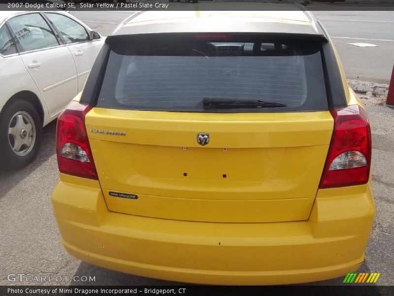 Solar Yellow / Pastel Slate Gray 2007 Dodge Caliber SE