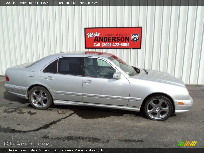 Brilliant Silver Metallic / Ash 2002 Mercedes-Benz E 430 Sedan