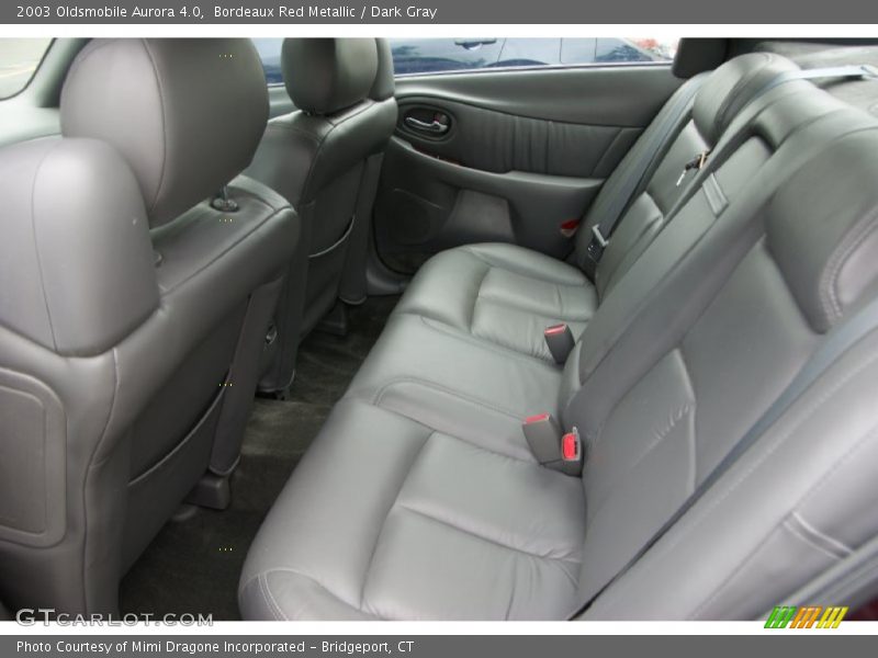 Rear Seat of 2003 Aurora 4.0